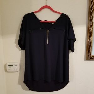 Blouse - dark navy blue